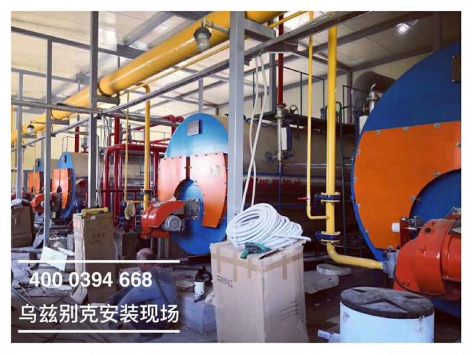 Chaudière à vapeur industrielle de tube de feu de gaz de pétrole de la chaudière WNS de Yinchen pour l'industrie alimentaire