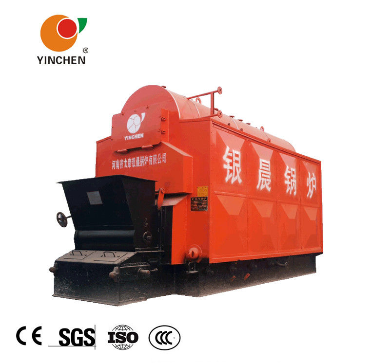 Coal Fired Chain Grate Stoker Boiler 184-194 ℃ Steam Temperature Customized